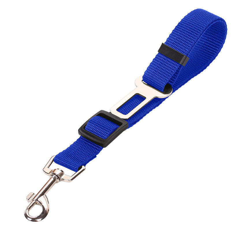Dog Car Seat Belt - Adjustable Pet Safety Harness Leash