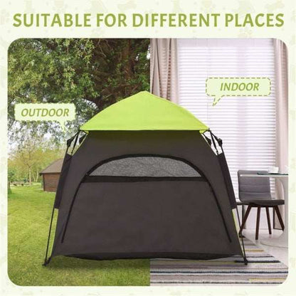 Pet Camping Tent For Large Dogs - Portable Outdoor Enclosure With UV Protection