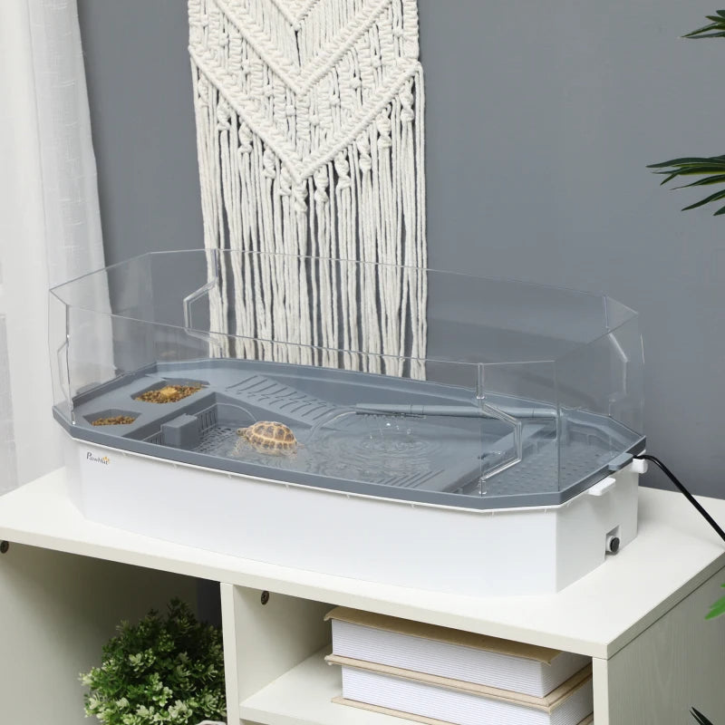 Turtle Tank - Complete Aquarium Kit with Filter & Pump - Purrfect Pet Haven