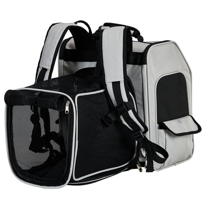 Sky Traveler Backpack - Expandable Pet Carrier for Flights - Purrfect Pet Haven