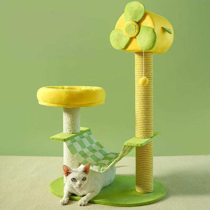 Cat Climbing Frame - Multi-Level Tower with Scratching Posts - Purrfect Pet Haven