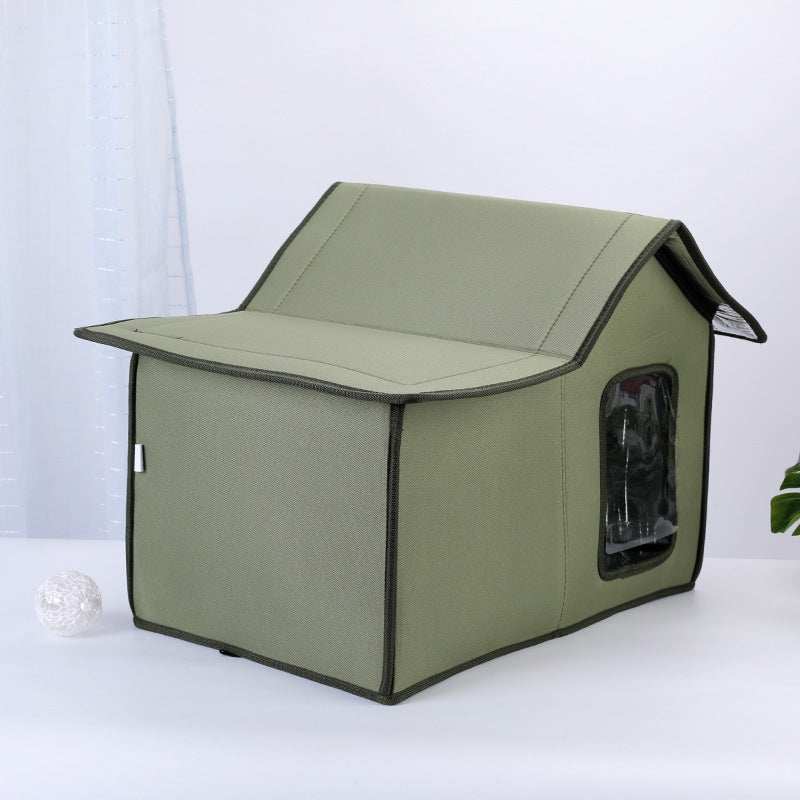 Rainproof And Windproof Portable Outdoor Cat House
