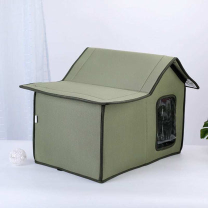 Rainproof And Windproof Portable Outdoor Cat House