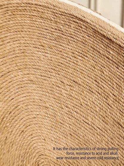 Cat Scratcher Nest Bed - Semi-enclosed with Hemp Rope