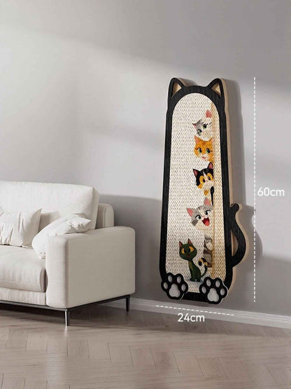 Cat Scratching Post Cat-Shaped - Sisal 8 Style Designs