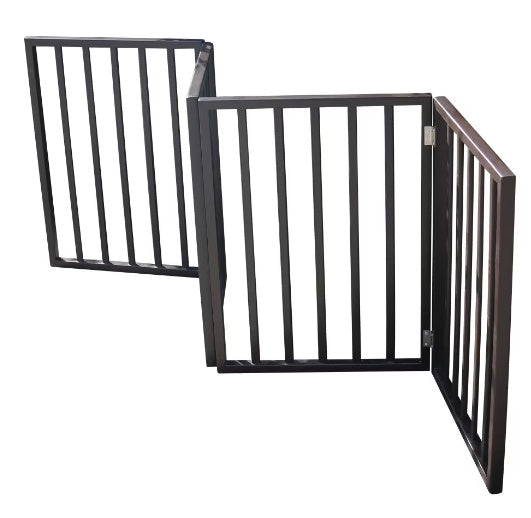 Pet Gate Dog Gate For Doorways - Foldable Safety Barrier