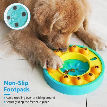 Dog Puzzle Feeder - Slow Feeding IQ Training Toy - Purrfect Pet Haven