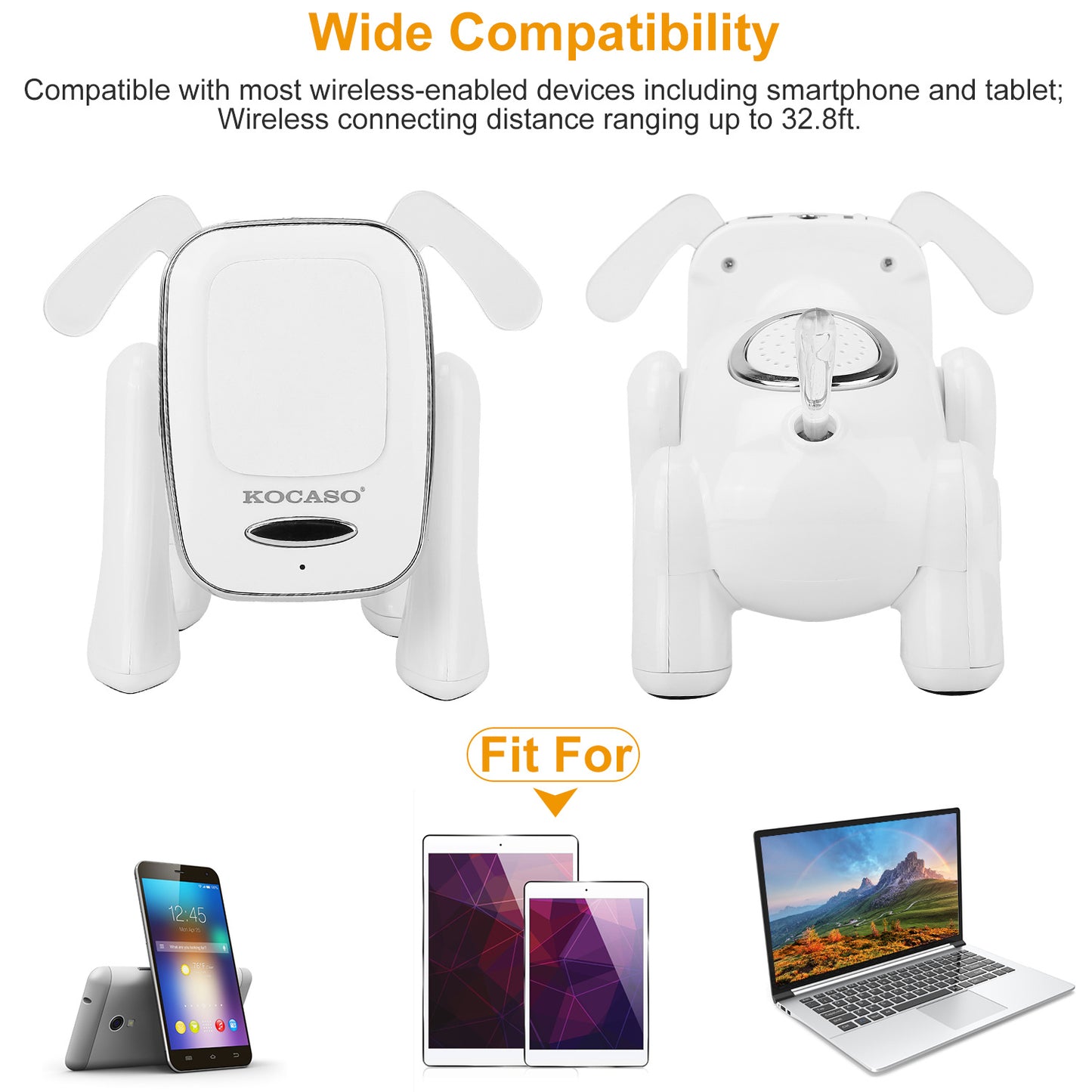 Cute Puppy Dog Wireless Speaker - Portable Bluetooth Music Player