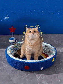 Round Cat Scratching Posts Pet Nest