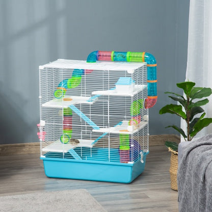 Extra-Large 23" Hamster Cage - 5-Tier with Tunnels