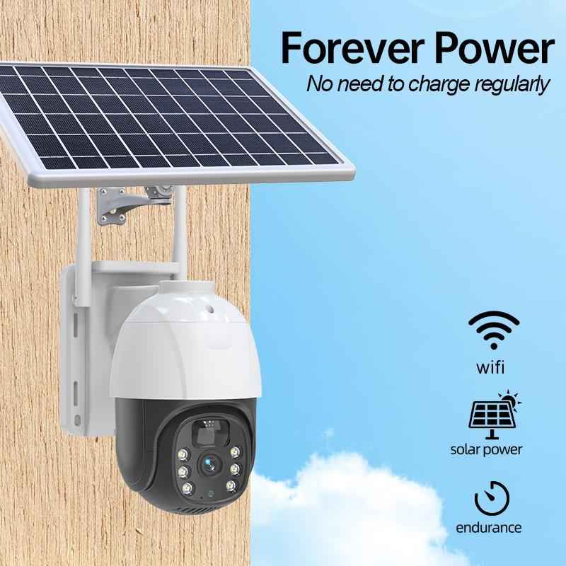 Solar Pet Camera - Outdoor with Two-Way Audio & Night Vision - Purrfect Pet Haven