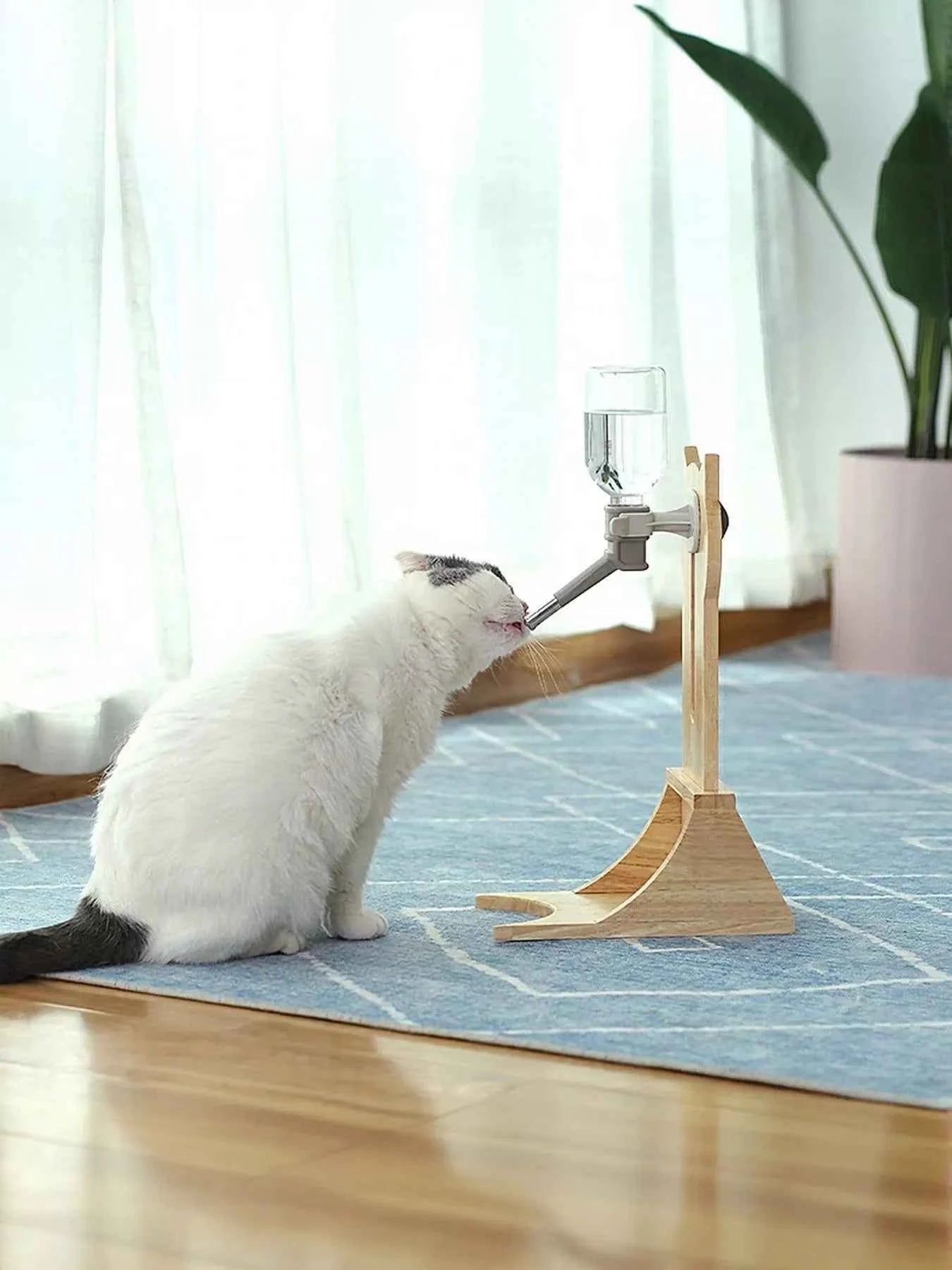 Wooden Pet Water Dispenser