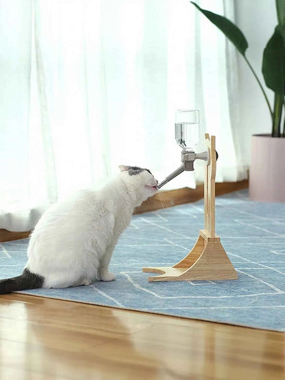 Wooden Pet Water Dispenser