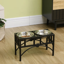 Elevated Dog Bowls - Stainless Steel Raised Feeding Station - Purrfect Pet Haven