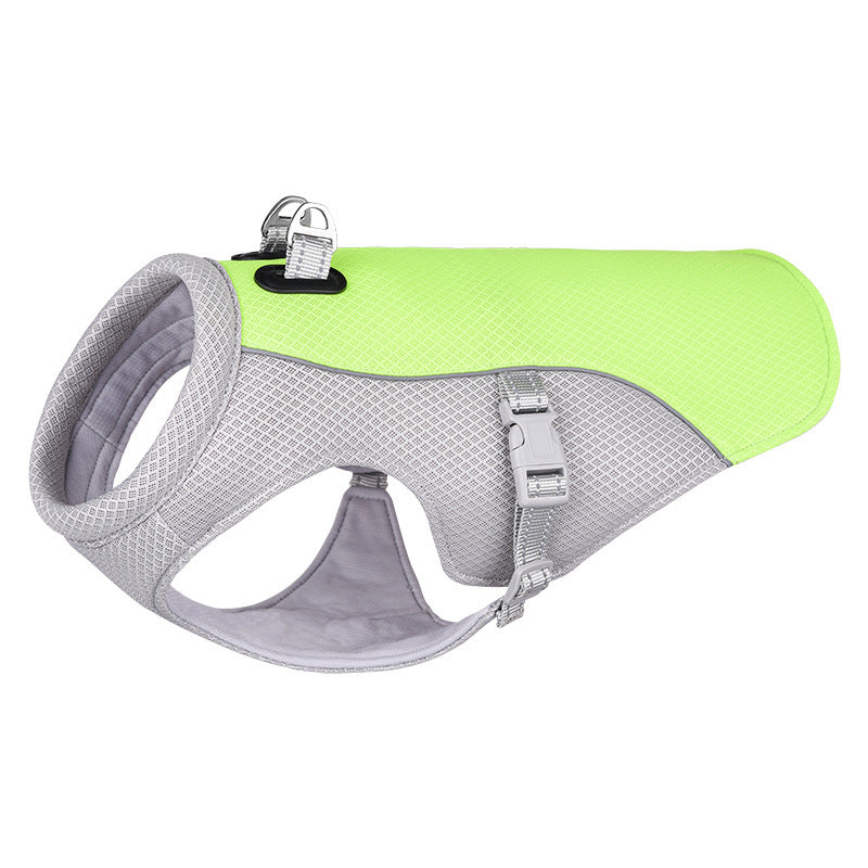Summer Dog Cooling Vest - Heat Resistant Breathable Pet Clothing