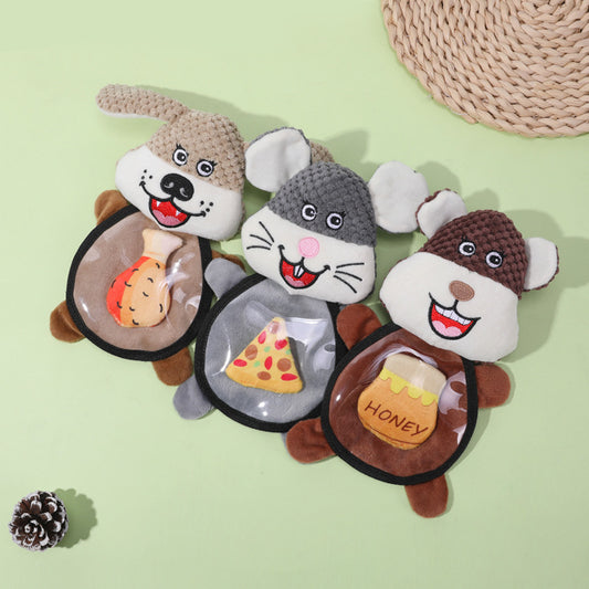 Pet Dog Toy For Self-entertainment Talking Plush Animals