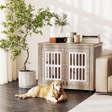 Dog Crate Furniture With 2 Doors - Large Dog End Table