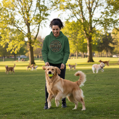 Forest Green Power Love Hoodie Lifestyle