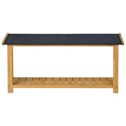 CJ wooden Outdoor Hut Style Kennel with slatted raised floor and asphalt roof for small to medium dogs