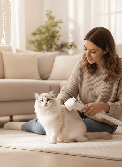 Cordless Pet Grooming Vacuum for Easy Mobility - Rechargeable - Purrfect Pet Haven