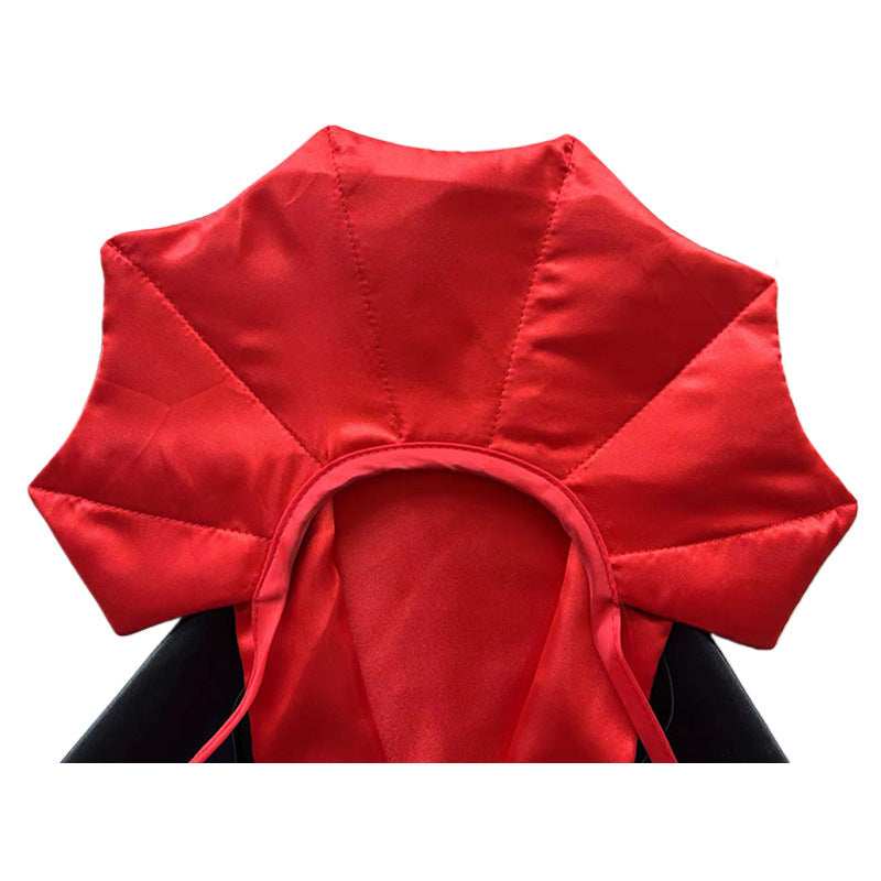 Halloween Pet Costume Red Cloak for Pets with Adjustable Ties for Festive Celebrations