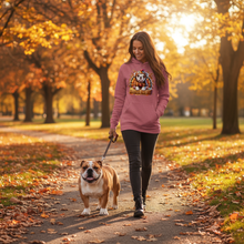 Heather Sport Scarlet Red Bulldog Turkey Hoodie Lifestyle