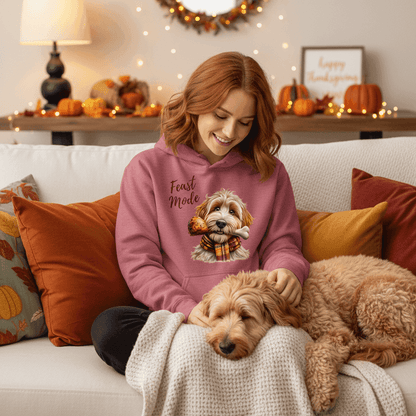 Goldendoodle Turkey Hoodie - Thanksgiving Dog Lover Sweatshirt - Purrfect Pet Haven