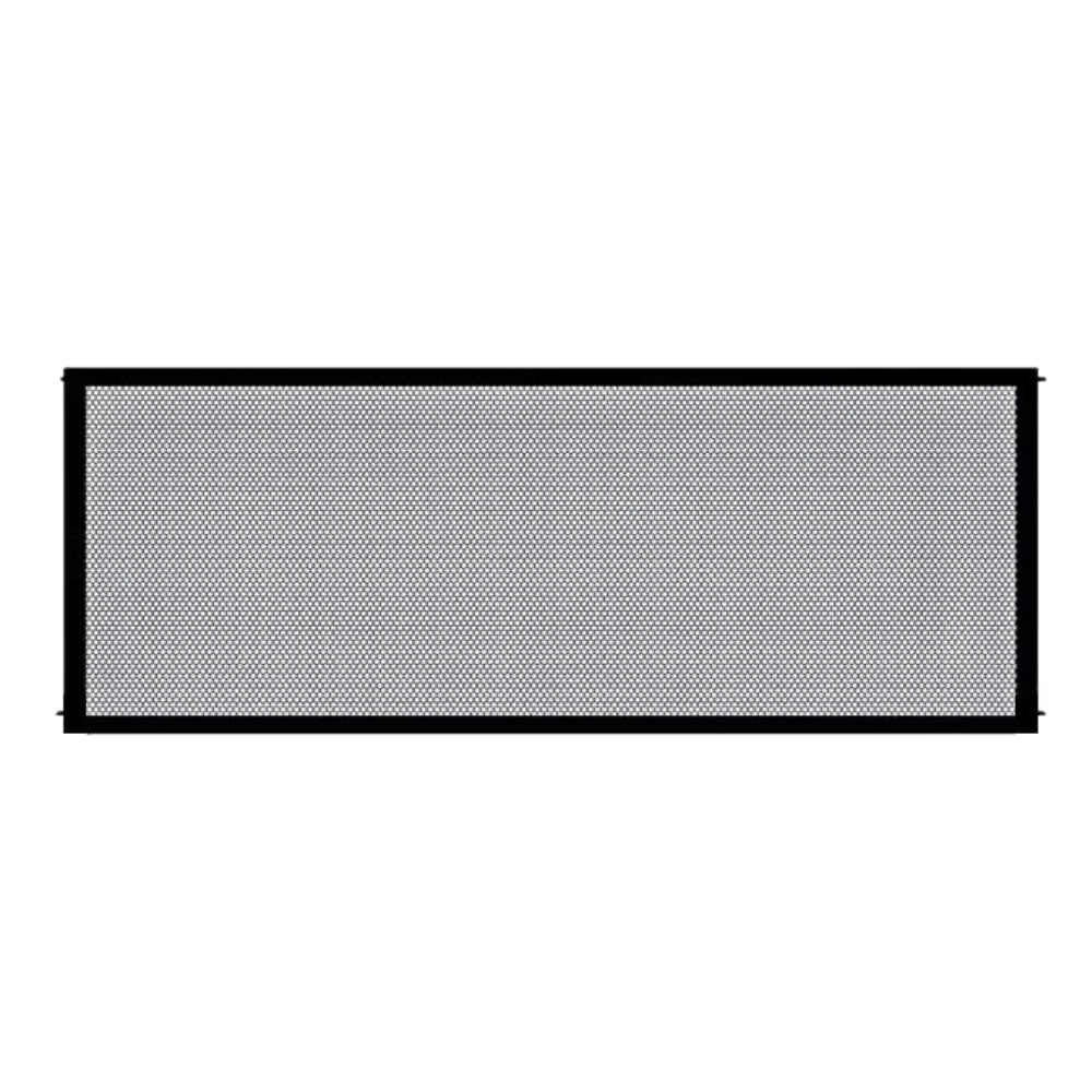 Purrfect Pet Haven pet safety stair gate black mesh safety panel for stairs and doorways