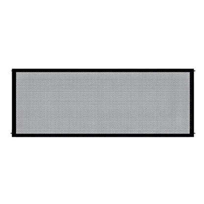 Purrfect Pet Haven pet safety stair gate black mesh safety panel for stairs and doorways