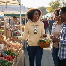 Hot Cocoa Hoodie Old Gold Lifestyle