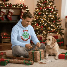 Feliz Naughty Hoodie - Funny Christmas Pet Lover Sweatshirt - Purrfect Pet Haven