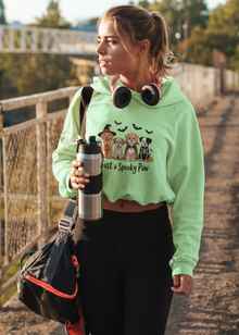 Halloween Just A Spooky Paw Hoodie Sweatshirt