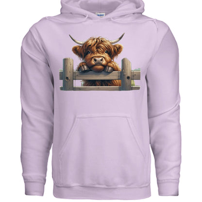 Highland Cow Hoodie with Fluffy Design for Farm Lovers - Purrfect Pet Haven