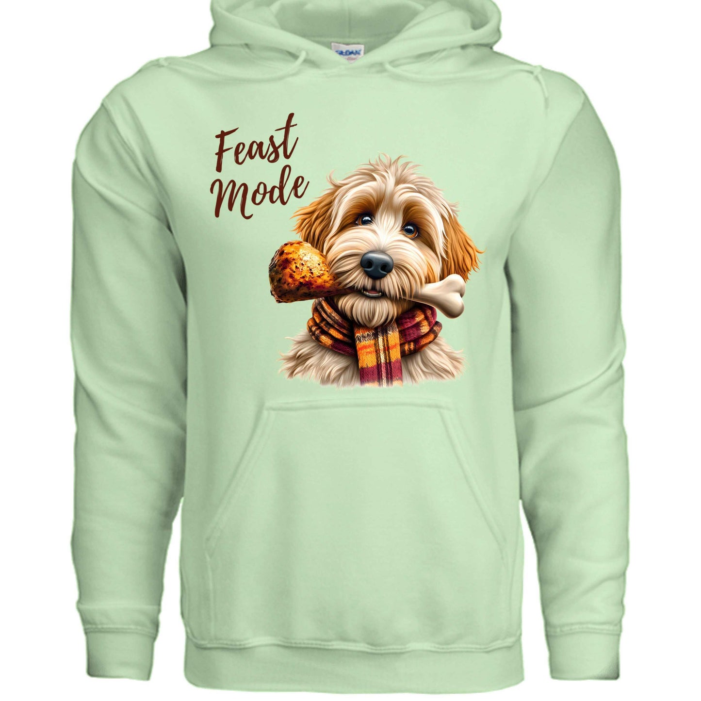 Goldendoodle Turkey Hoodie - Thanksgiving Dog Lover Sweatshirt - Purrfect Pet Haven
