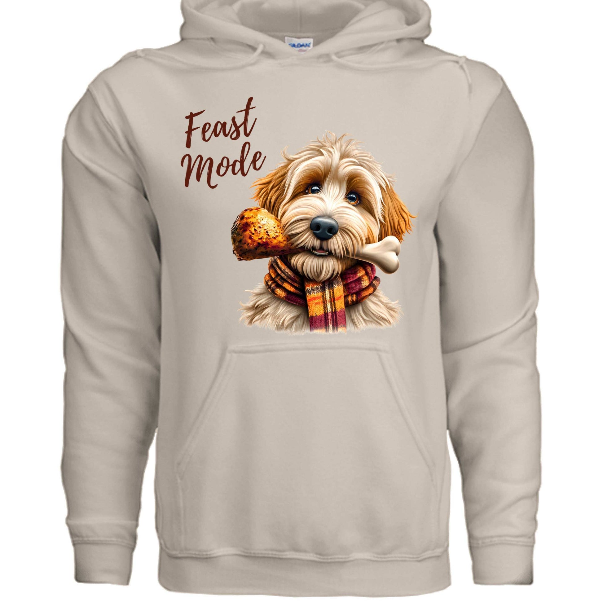 Goldendoodle Turkey Hoodie - Thanksgiving Dog Lover Sweatshirt - Purrfect Pet Haven