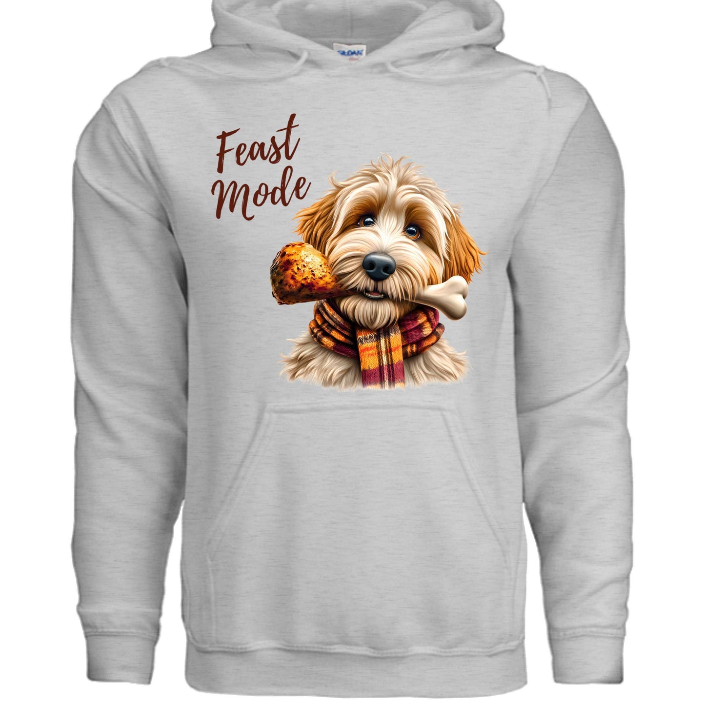 Goldendoodle Turkey Hoodie - Thanksgiving Dog Lover Sweatshirt - Purrfect Pet Haven