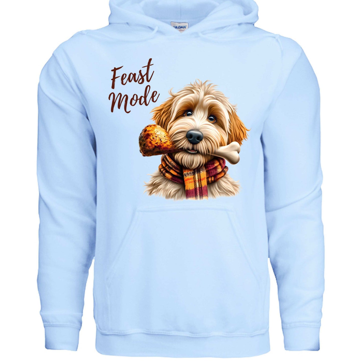 Goldendoodle Turkey Hoodie - Thanksgiving Dog Lover Sweatshirt - Purrfect Pet Haven