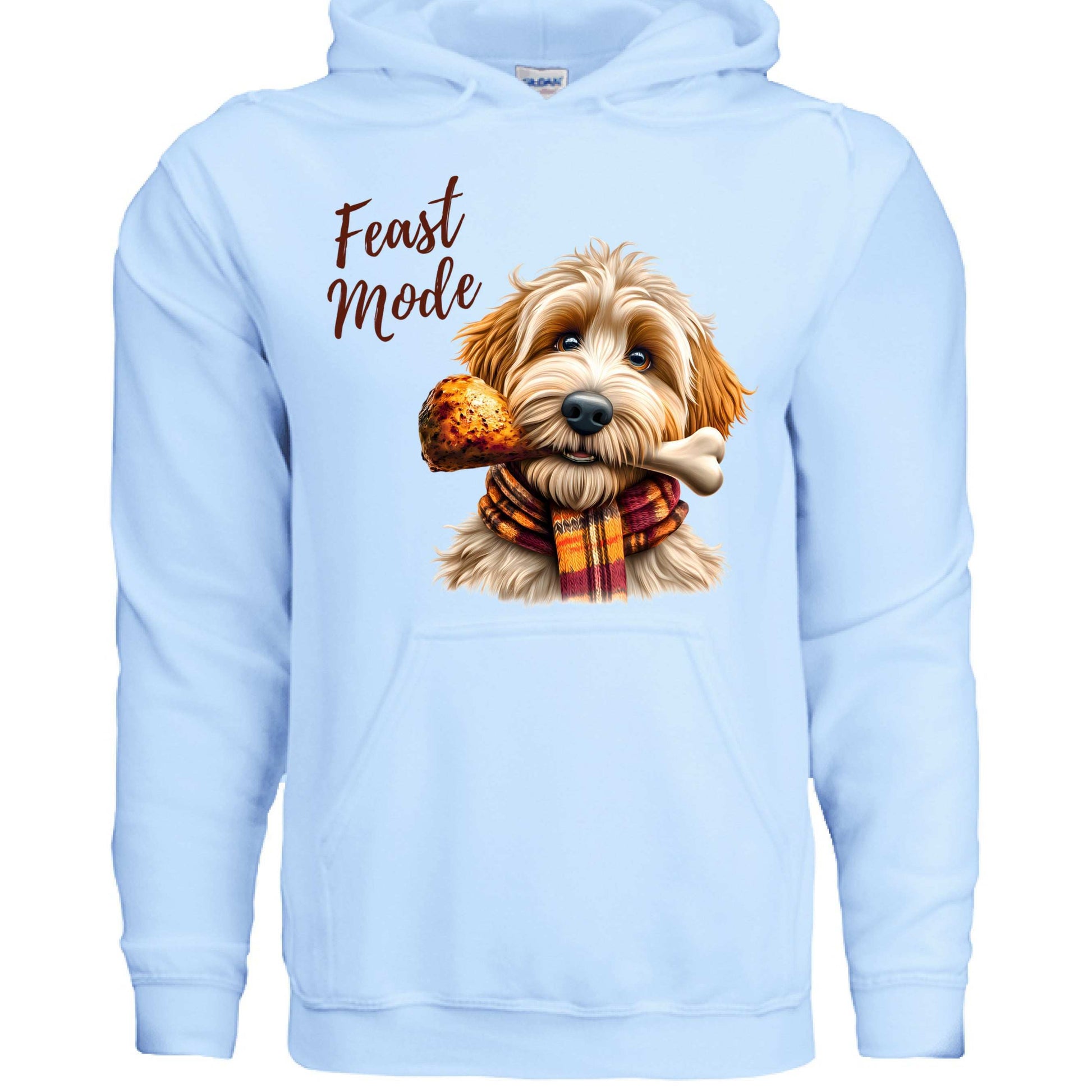 Goldendoodle Turkey Hoodie - Thanksgiving Dog Lover Sweatshirt - Purrfect Pet Haven