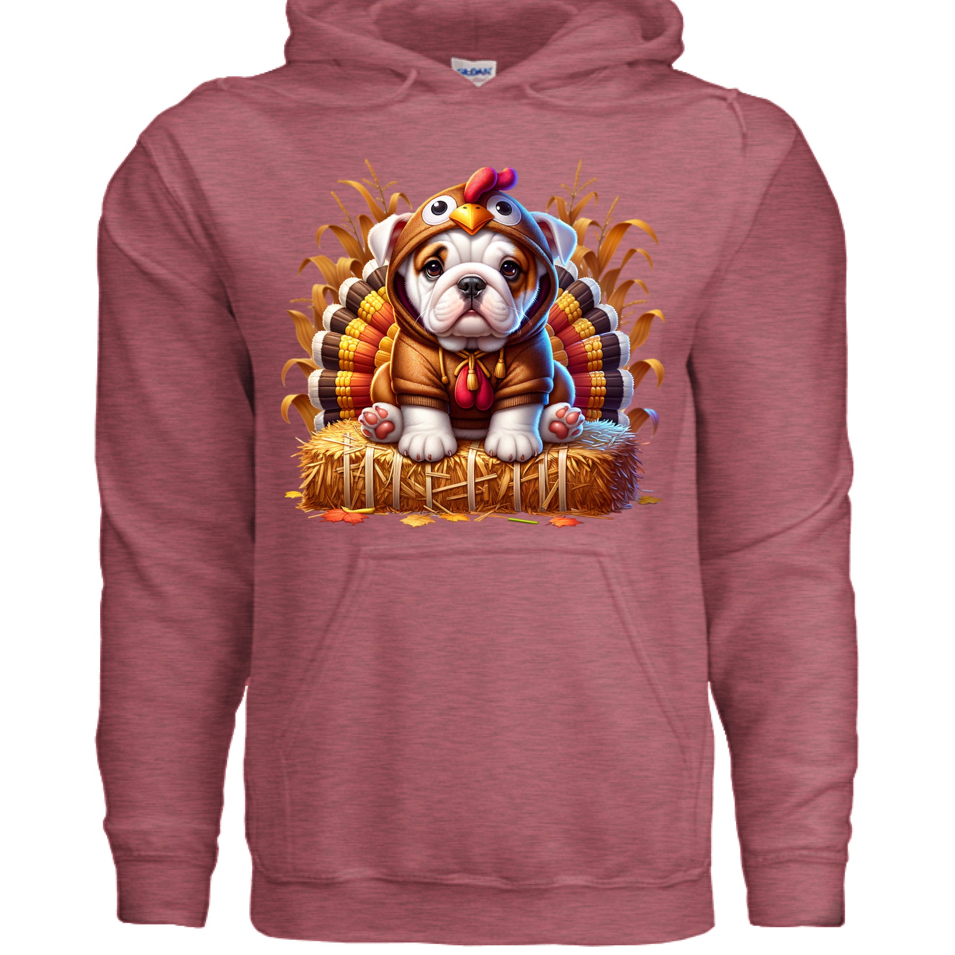 Heather Sport Scarlet Red - FRONT