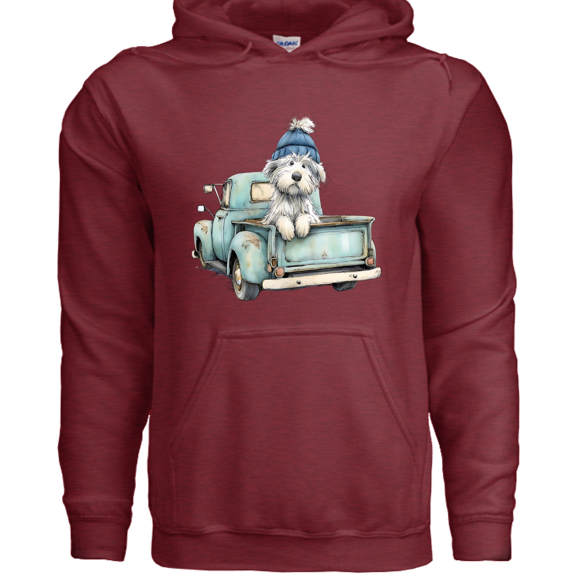 ANTIQUE CHERRY RED - FRONT