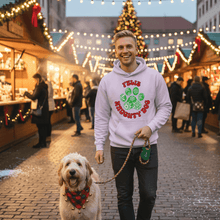 Feliz Naughty Hoodie - Funny Christmas Pet Lover Sweatshirt - Purrfect Pet Haven