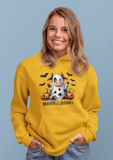 Mooo Cow Hoodie - Soft Fleece Unisex Sweatshirt