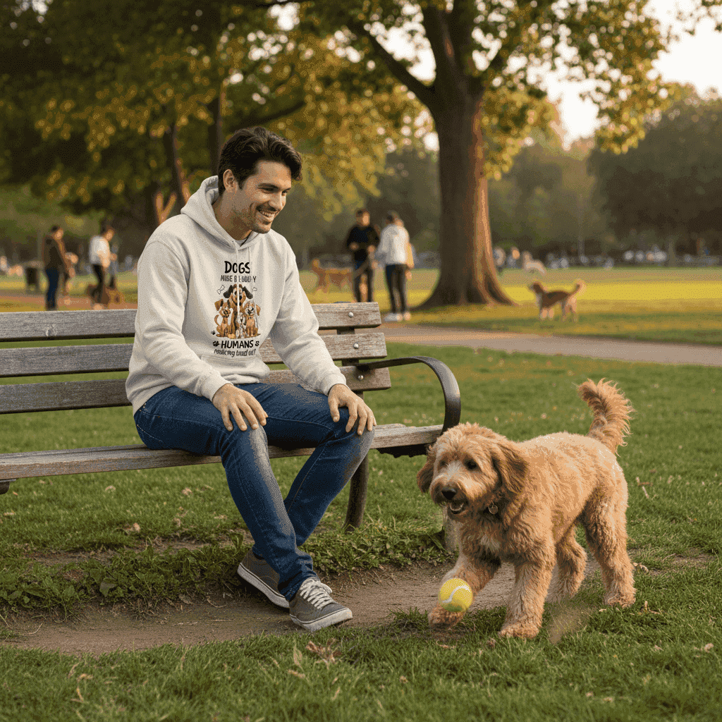 Humans Hurt My Head Hoodie - Funny Pet Lover Sweatshirt - Purrfect Pet Haven