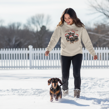 Sand Weenie Wonderland hoodie lifestyle image