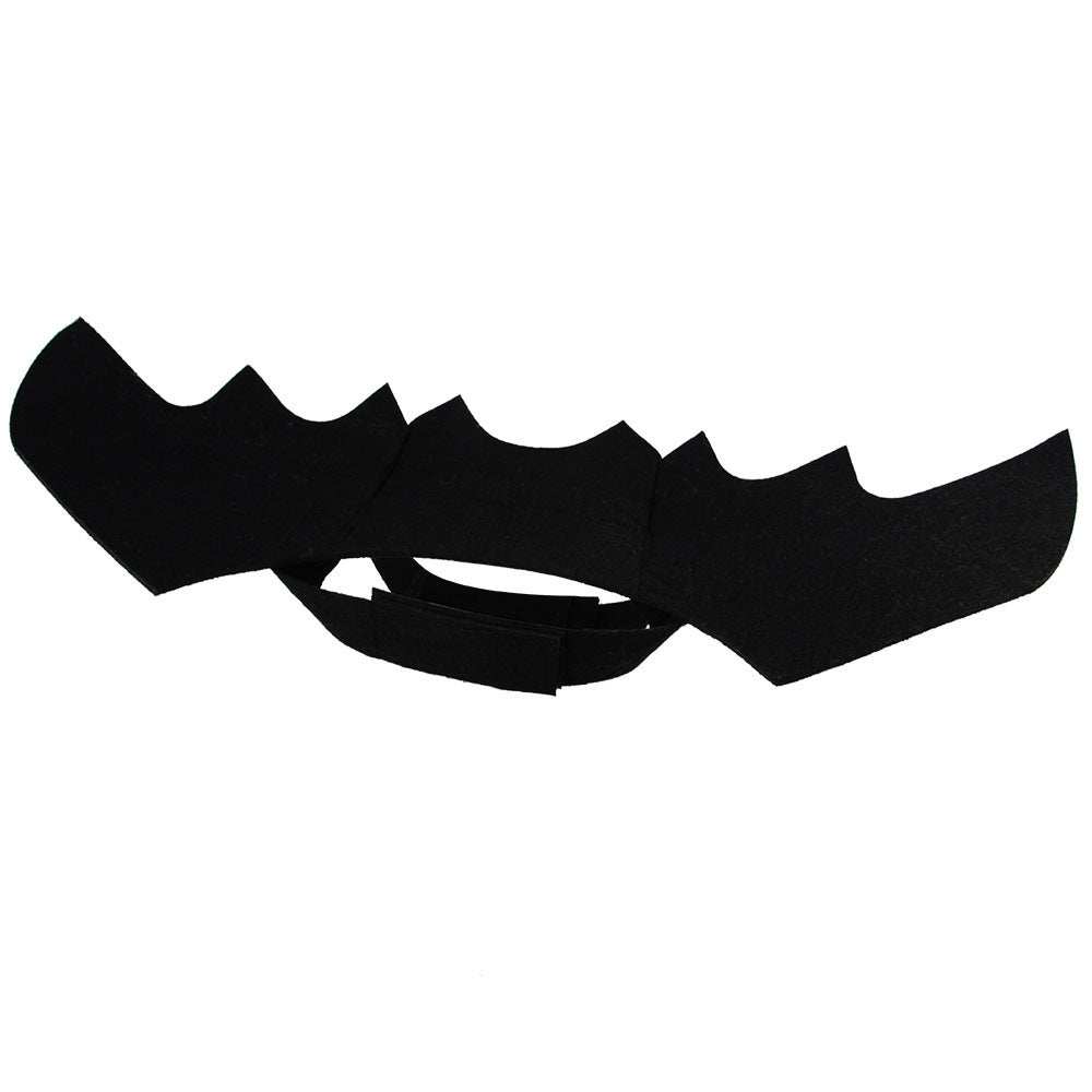 Halloween Bat Wings for Pets black lightweight costume with adjustable Velcro strap for small dogs