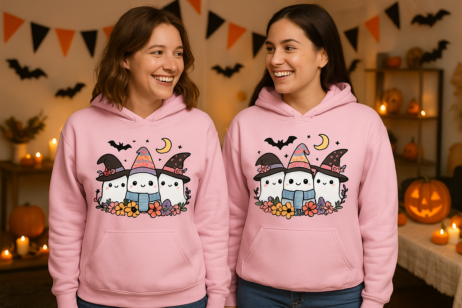 Three Cute Ghosts image 3