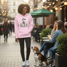 Whimsy Pup With Friends - Light Pink lifestyle