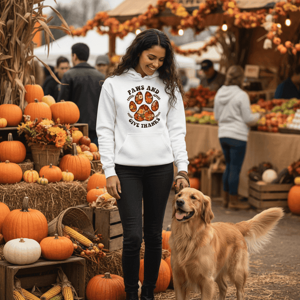 What's a Good Thanksgiving Hoodie for Pet Lovers? Paws & Thanks - Purrfect Pet Haven