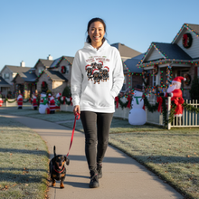 White Weenie Wonderland hoodie lifestyle image